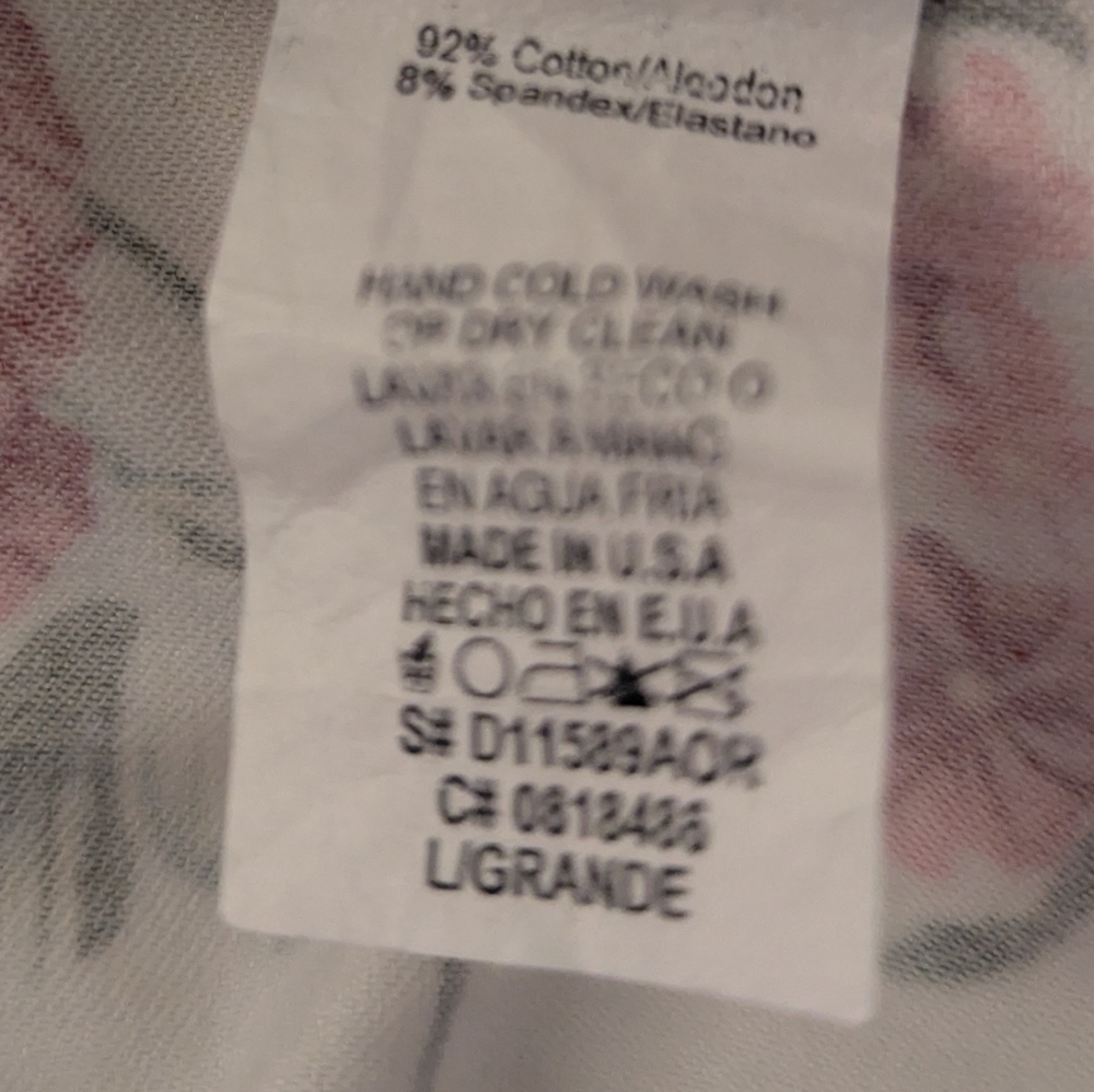LULU'S Multi Color Floral Sleeveless Dress Large - Picture 7 of 7